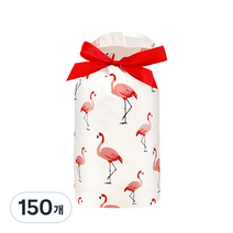 베리구즈 선물포장 구디 리본 기프트백, 4 플라밍고, 150개