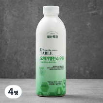 범산목장 오메가 밸런스 우유, 750ml, 4병
