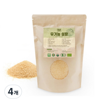 이타자 유기농 설탕, 1kg, 4개