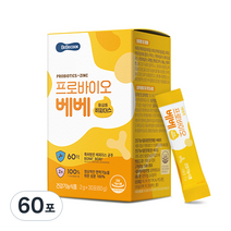 베베쿡 프로바이오 베베 유산균, 2g, 60포