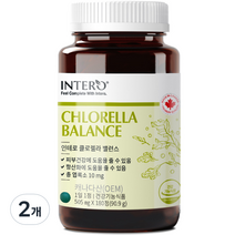인테로 클로렐라 밸런스 1개 90.9g, 2개