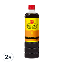 몽고간장 진간장, 900ml, 2개