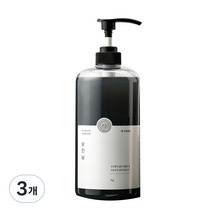 디어커스 1종 주방세제 숯한날, 1kg, 3개