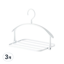 제이미마켓 접이식 빨래선반, 3개, 1번 화이트