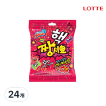 롯데제과 핵짱셔요 후르츠 젤리, 51g, 24개