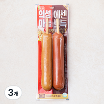 롯데햄 마늘 앤 뽀득 프랑크 소시지, 3개, 140g