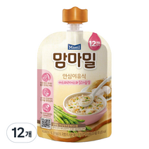 맘마밀 안심 이유식 12개월부터 100g, 아스파라거스와 닭가슴살, 12개