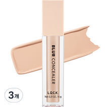 락컬러 블러 컨실러 6g, 03 미디엄 바닐라, 3개