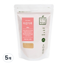신선약초 쌀겨 미강가루, 5개, 300g
