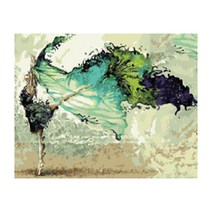 DIY 명화 그리기 캔버스 유화 그림 물감 세트 coquad004 I72, 030