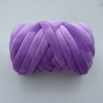 알로데 벨벳 자이언트얀 DIY 빅 망고 뜨개실 500g, 11 딥퍼플, 1개