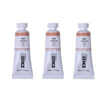 신한에쎈스 아크릴 컬러 물감 Tube A 시리즈 솔검 3p, 1색, 50ml