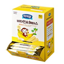 일동후디스 아동용 아이얌 비타민 A 바나나웨하스 6g x 50p, 바나나, 1개