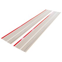아이손 문틈 손끼임방지 접이형 전면보호대 1100mm, 그레이오크, 2개