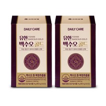 유한양행 백수오 골드 54g, 60정, 2개