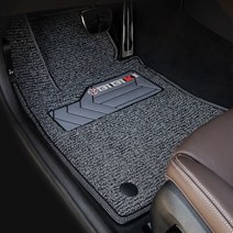 비비키 확장형 발판 코일카매트 1열 + 2열 세트, BMW i4 (G26) (2022년~), 그레이