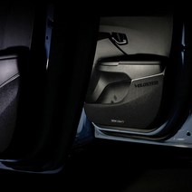 본투로드 본커버 듀티펠트 패브릭 도어 커버, 블랙, 제네시스 G70 2017년 9월~(1열 + 2열)