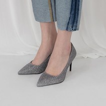 파이 뾰족코 기본 반짝이 하이힐 8.5cm P150