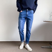헤이진 남성용 캣워싱 스판 청바지 2861
