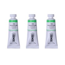 신한에쎈스 아크릴 컬러 물감 Tube B 시리즈 플루어레슨트 그린 3p, 1색, 50ml