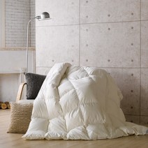 구스앤홈 인디안 수빈면 70 구스다운 이불 550g, 화이트