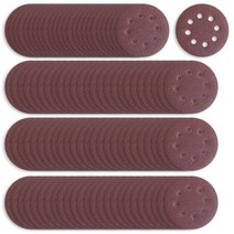 OON 8홀 밸크로 그라인더 원형사포 150방 125mm, 100개