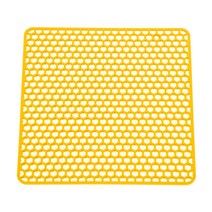 마켓피오 실리콘 물빠짐 다용도 매트, 옐로우