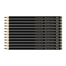 파버카스텔 PITT 매트 흑연 연필 115212 12p, 12B, 1개