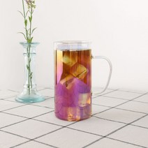MAKA MOR 홀로그램 오로라 내열 머그컵 530ml M07, 혼합색상, 1개