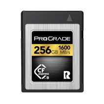 [cf익스프레스256] 프로그레이드 디지털 CF 익스프레스 1700 메모리 카드 골드 256GB