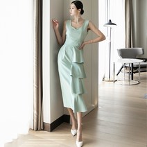딘트스타일 리티아 슬리브 캉캉 투피스 TP9016