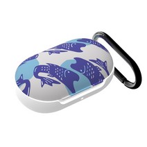 별다섯 EASYSSOK 디자인 갤럭시버즈 플러스 케이스, 02 머메이드 카르파 퍼플