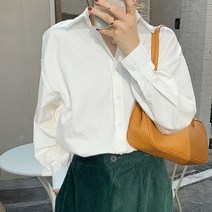 두봄 루즈핏 긴팔 와이셔츠