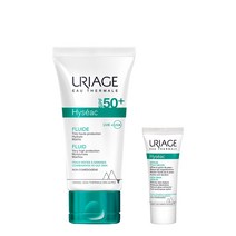 유리아쥬 이제악 플루이드 선크림 SPF50+ PA+++ 50ml + 뉴 스킨 세럼 5ml 세트, 50g, 1세트