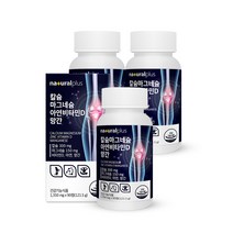 내츄럴플러스 칼슘 마그네슘 아연 비타민D 망간 121.5g, 90정, 3개, 90정