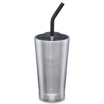 클린켄틴 인슐레이티드 스트로우 텀블러, 실버(BS), 473ml