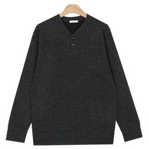 맨타임 남성용 EBL 데일리 에블린 헨리넥 고급 원단 니트