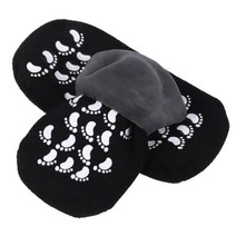 모모 몬스터 모이스처 라이징 겔 보습양말 블랙 양발 세트, 1세트