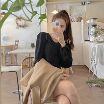제이스타일 아엘브 실키 비스코스 블라우스