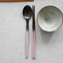 다듬 옻칠 수저세트, 퍼플로즈, 수저 2벌