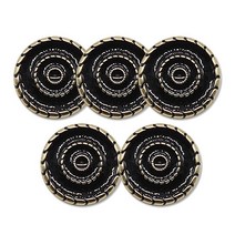 코트 가디건 단추 가브리엘 18mm, 골드블랙, 5개