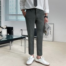 맨타임 남성용 QSZ 퀄리티 스판 링클프리 숏버젼 슬랙스