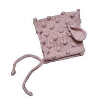 아동용 아드리엘 폼폼 귀달이 모자