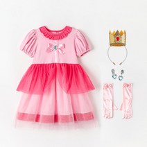 여아용 핑크피치 원피스