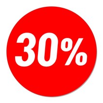 꼬모네임 원형 스티커 30% 35mm, 혼합색상, 2000개