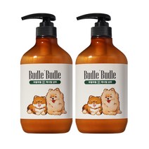 부들부들 에코랜드 제너럴 강아지 샴푸, 2개, 500ml