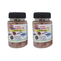 YB프리미엄 피쉬탭 열대어사료, 60g, 2개