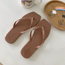 스타 각진 쉐이프 심플 썸머 쪼리