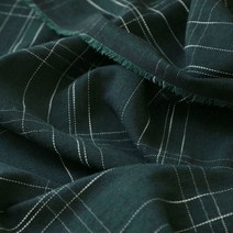 천팜 20수 선염 미드나잇 그린 패브릭 원단, 1243 그린