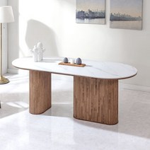 참갤러리 미드센추리 모던 1600 6인용 세라믹 직사각 식탁 + 의자 4p 세트 방문설치, 식탁(무광 마블 화이트), 의자(화이트 , 그레이)